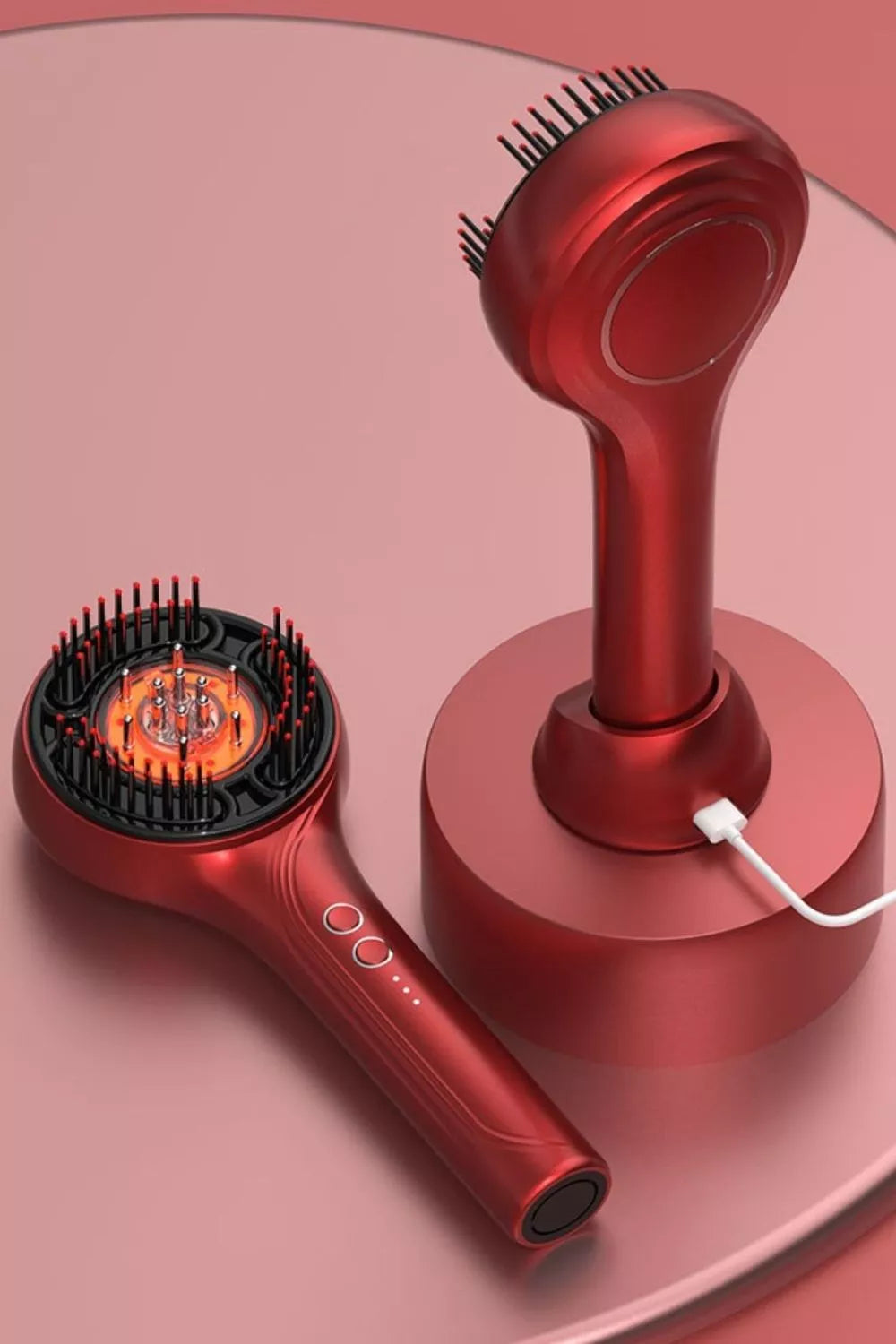 Heated Hair Straightening Comb