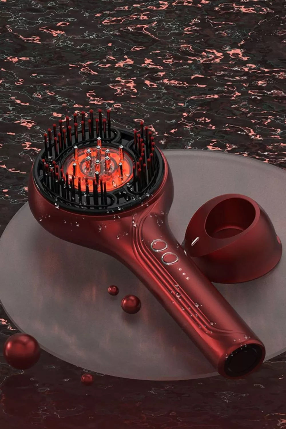 Heated Hair Straightening Comb